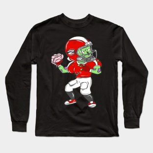 Rugby American Football Sport USA Gridiron Football Gift Long Sleeve T-Shirt